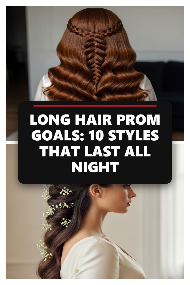 LONG HAIR PROM GOALS: 10 STYLES THAT LAST ALL NIGHT