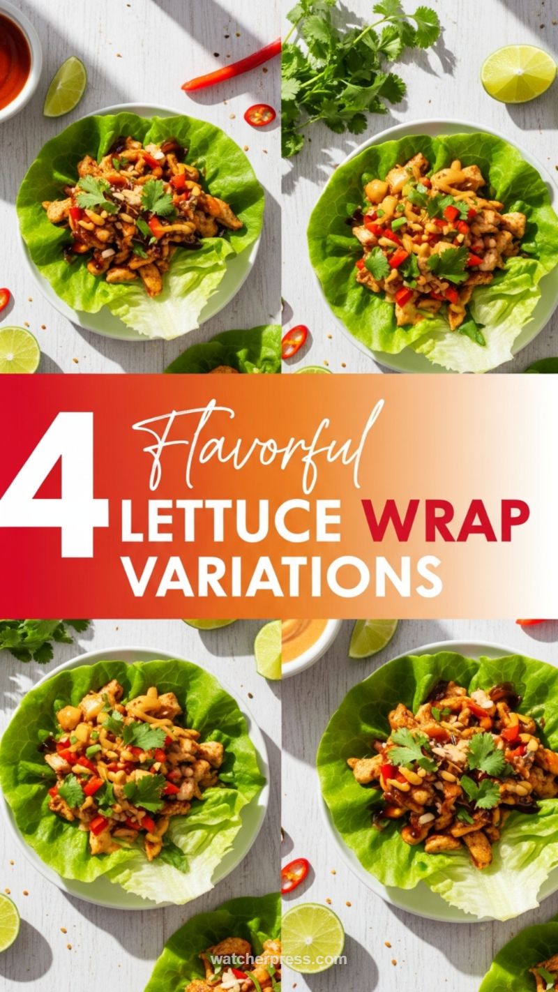Low-Carb Alternatives: Flavorful Lettuce Wraps