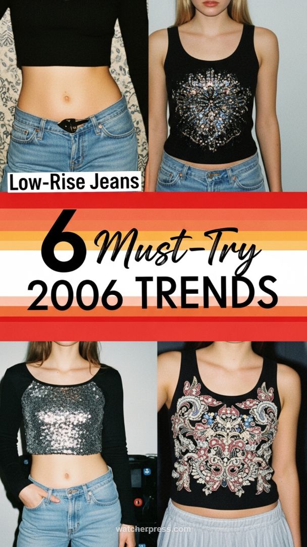 Low-Rise Denim and Statement Crop Tops: Integrating Y2K Flair into Your Capsule Wardrobe