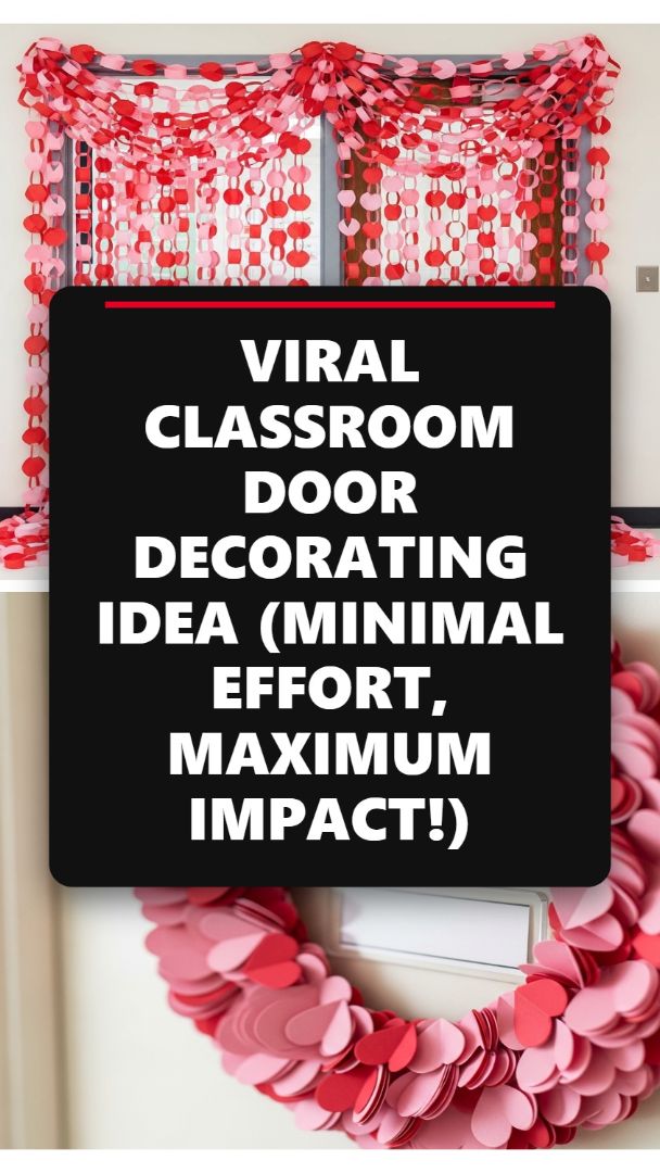 Luxe Paper Garland Doorway and 3D Heart Wreath Duo