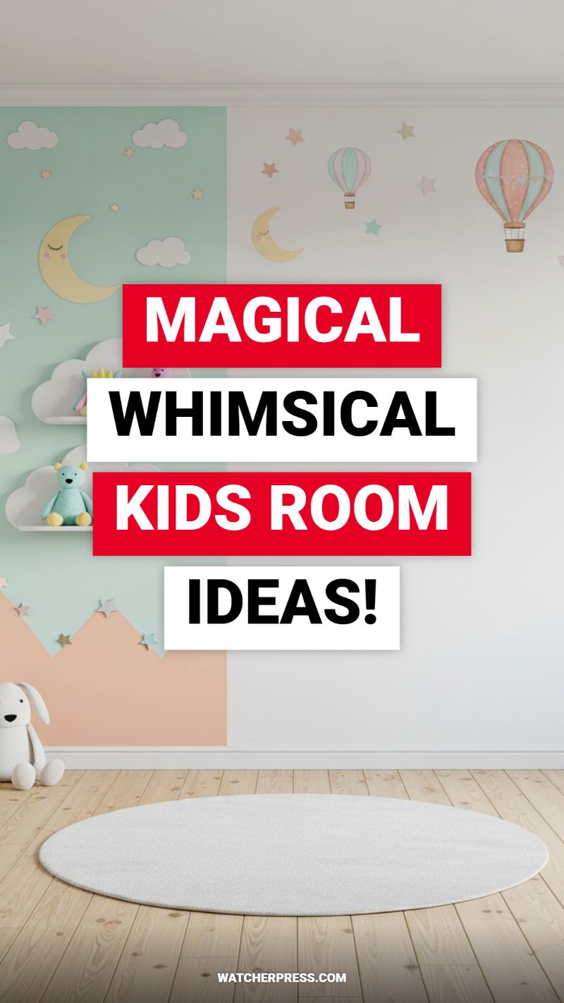 MAGICAL WHIMSICAL KIDS ROOM IDEAS!