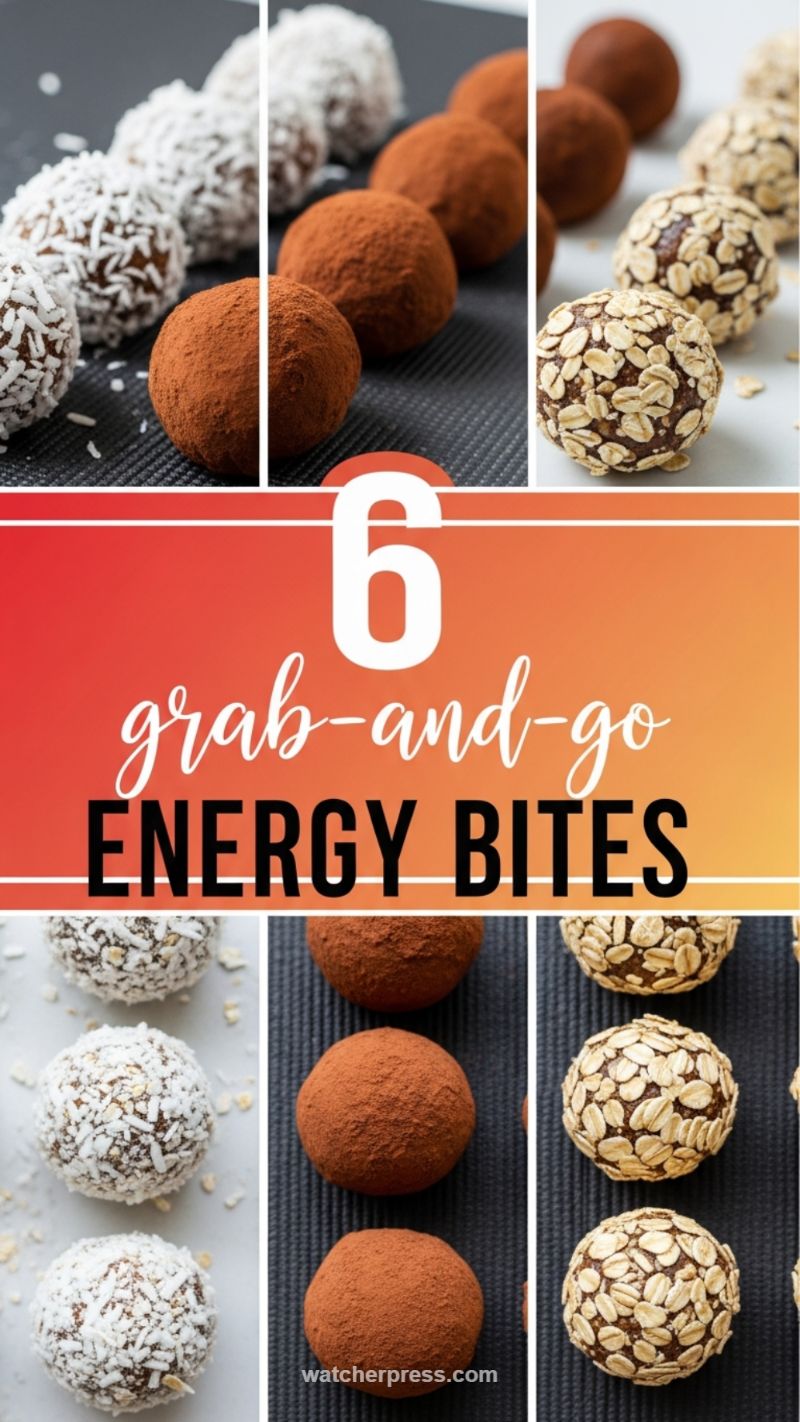 Making 6 Grab-and-Go Energy Bites