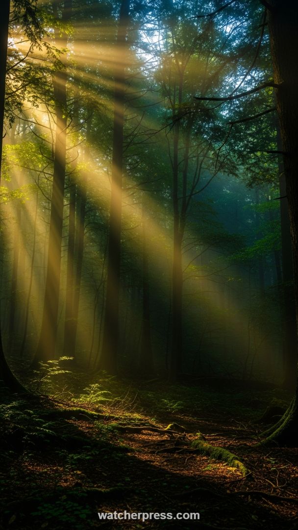 Mastering Atmosphere: Leveraging Crepuscular Rays for Dramatic Vertical Composition