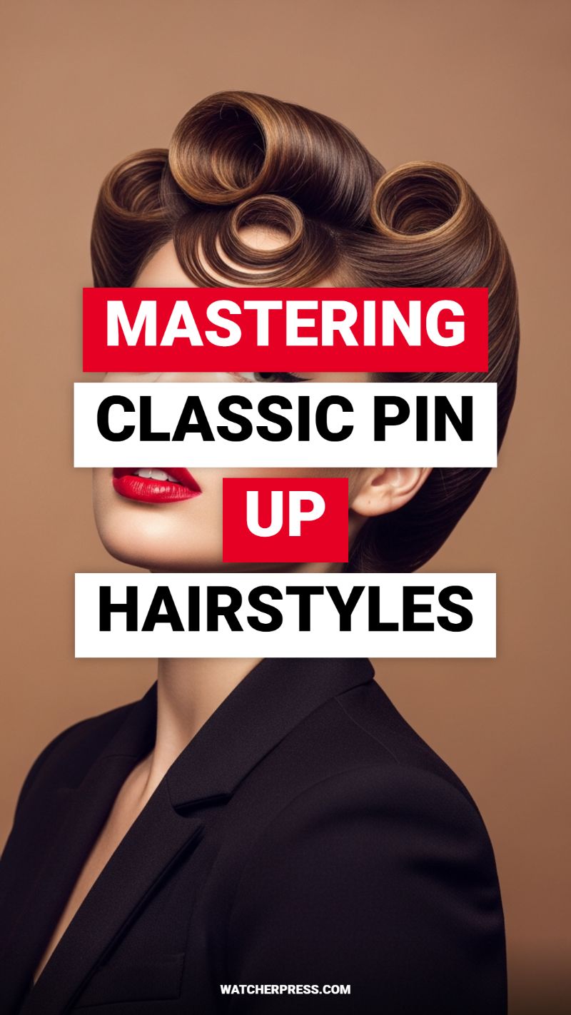 Mastering Classic Pin Up Hairstyles