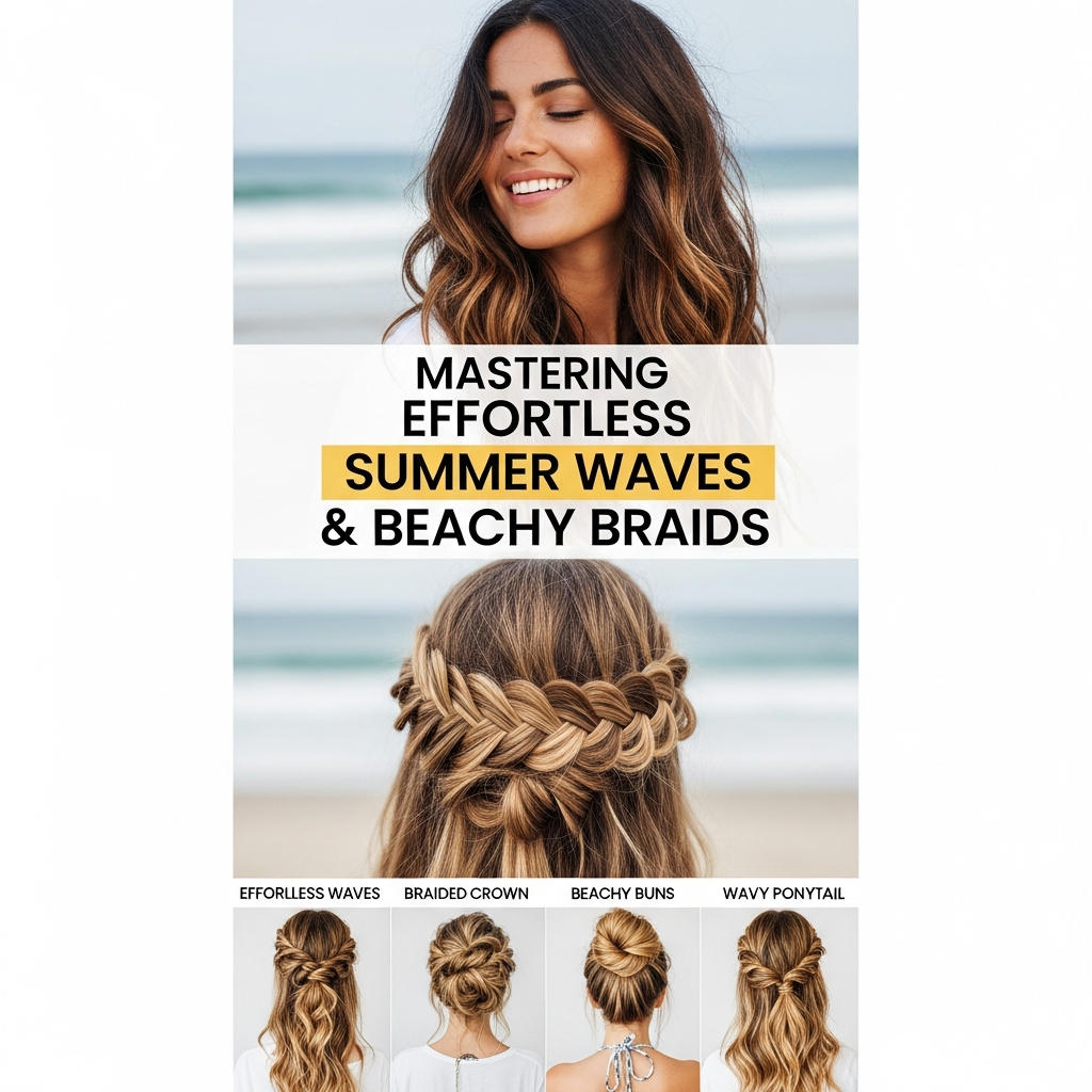 Mastering Effortless Summer Waves & Beachy Braids
