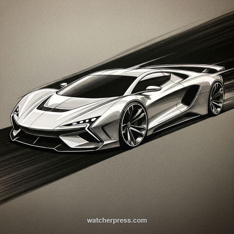 Mastering High-Speed Automotive Concept Sketching