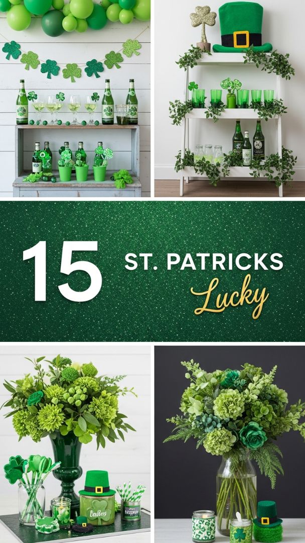 Mastering Monochromatic Theme Styling: A St. Patrick's Day Decor Showcase