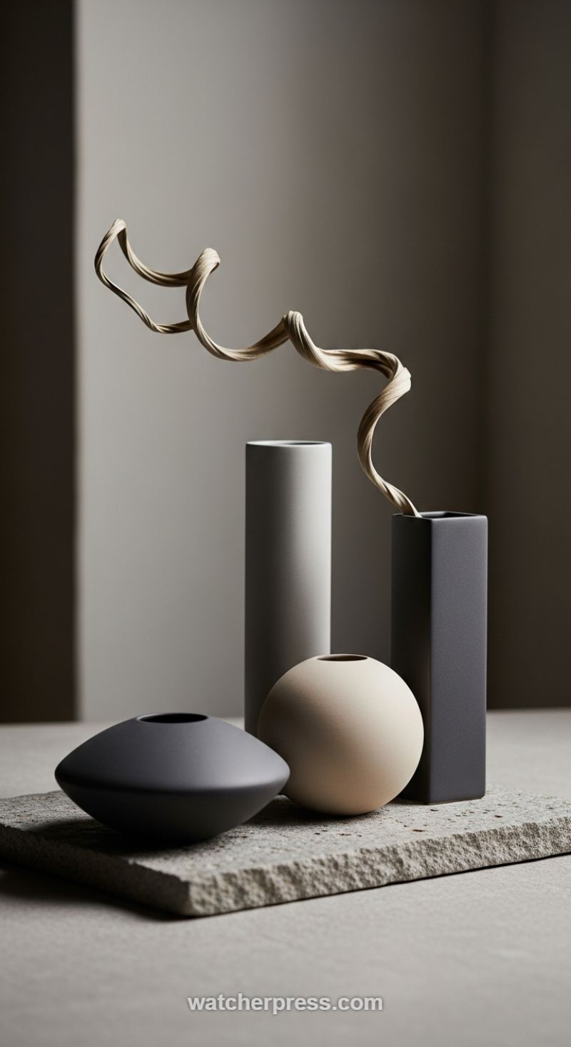 Mastering Mood: The Power of Monochromatic Geometry and Textured Contrast