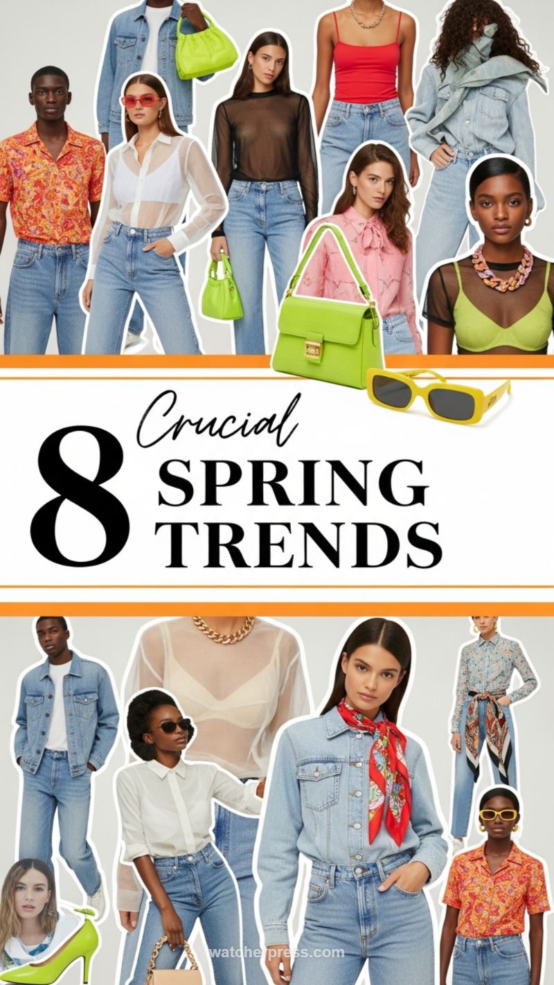 8 Crucial Spring Trends and 6 Hot Summer Styles: The Ultimate Guide to Your Seasonal Wardrobe Upgrade Mastering the 8 Crucial Spring Trends
