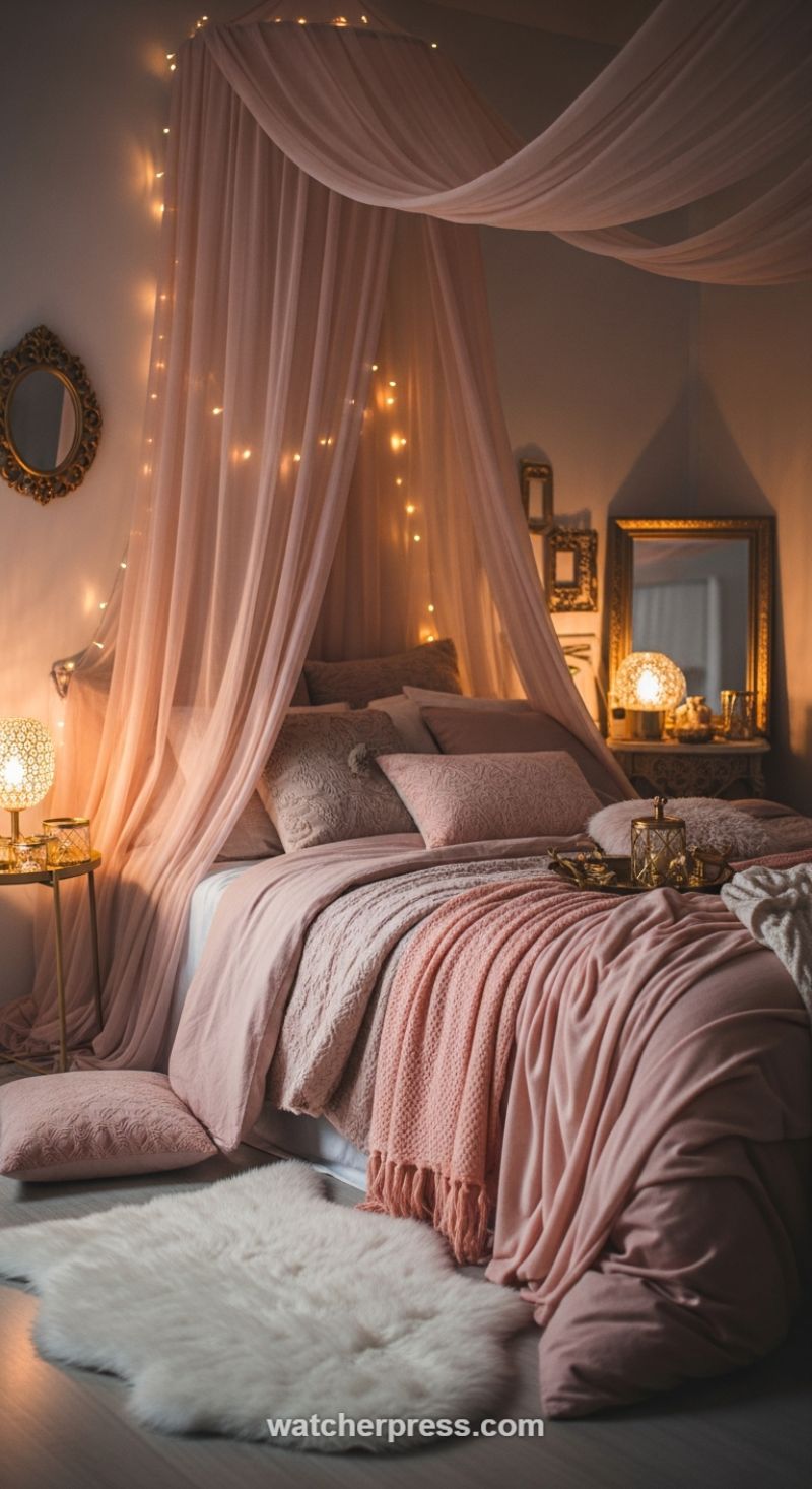 Mastering the Art of Layered Romance and Soft Lighting in the Bedroom