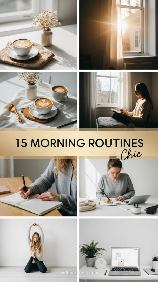 Mastering the Morning: Aesthetic Routines for Enhanced Productivity and Mental Clarity