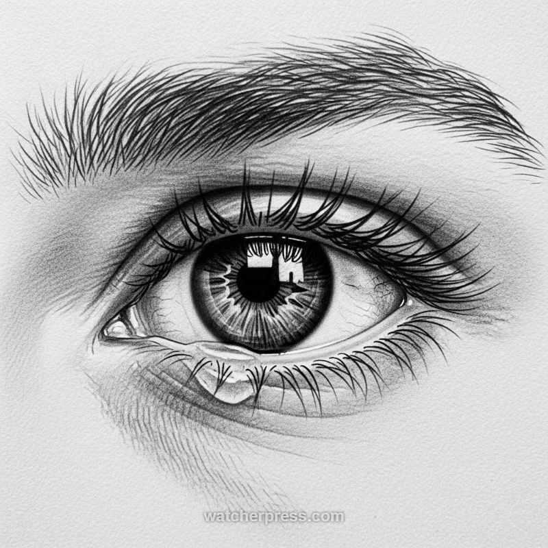 Mastering the Realistic Human Eye and the Detail of Tears