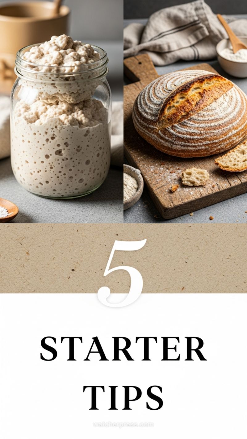 Mastering the Rise: 5 Essential Sourdough Starter Tips