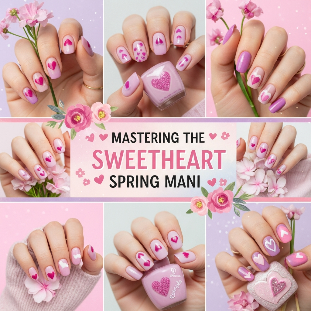 Mastering the Sweetheart Spring Mani