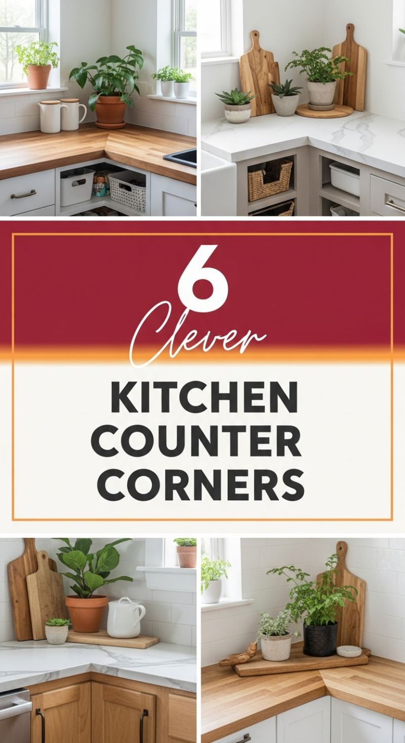 Maximize Every Inch: Clever Kitchen Counter Corners