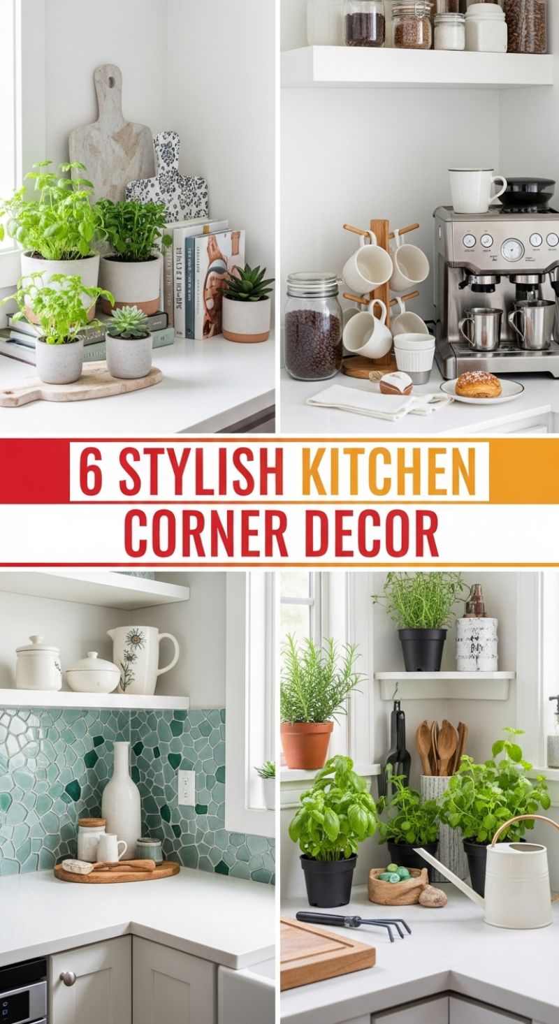 Maximize Every Nook: Stylish & Functional Kitchen Corner Decor