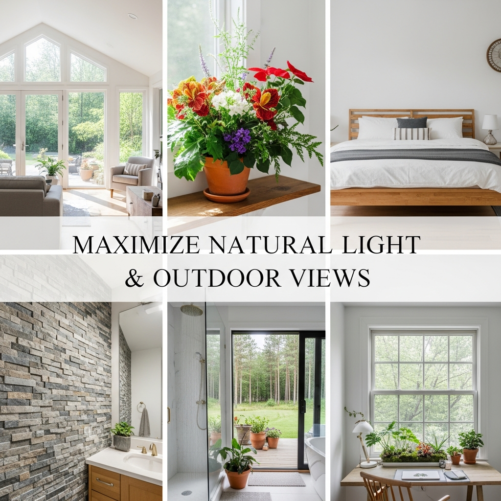 Maximize Natural Light & Outdoor Views