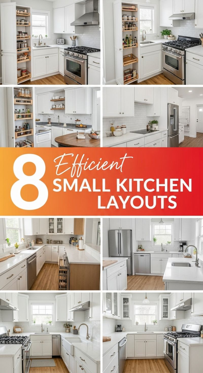 Maximizing Space: Mastering the 8 Most Efficient Small Kitchen Layouts