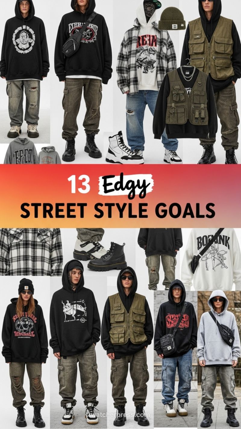 Maximum Comfort: 13 Edgy Street Style Goals
