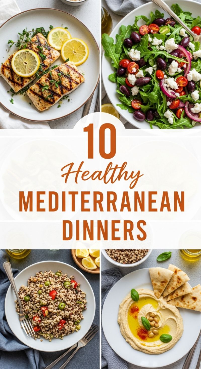 Mediterranean Marvels: 10 Healthy Dinners