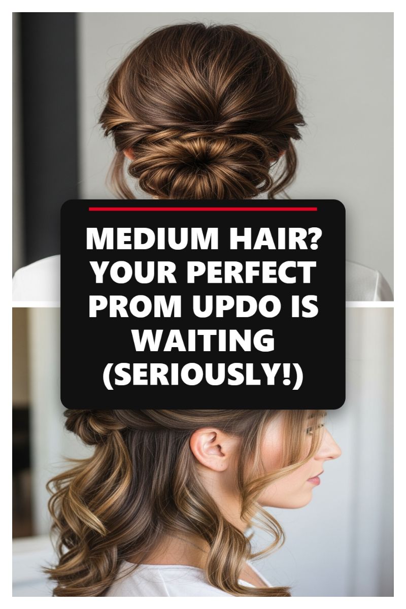 MEDIUM HAIR? YOUR PERFECT PROM UPDO IS WAITING (SERIOUSLY!)