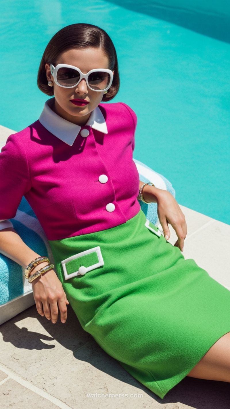 Mid-Century Mod Color Blocking