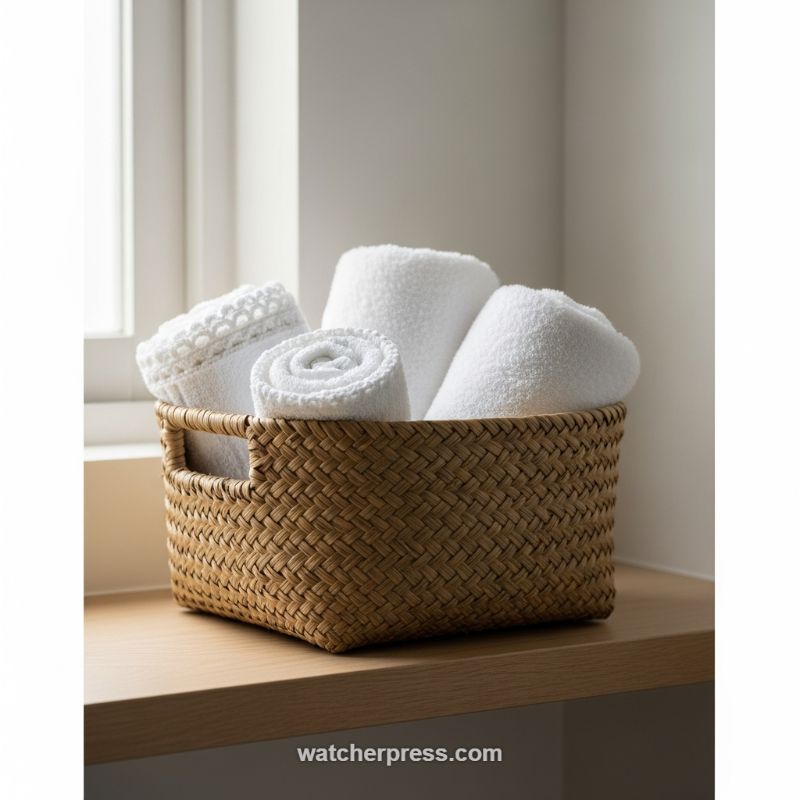 Mixing Crisp White Terrycloth with Organic Weaves