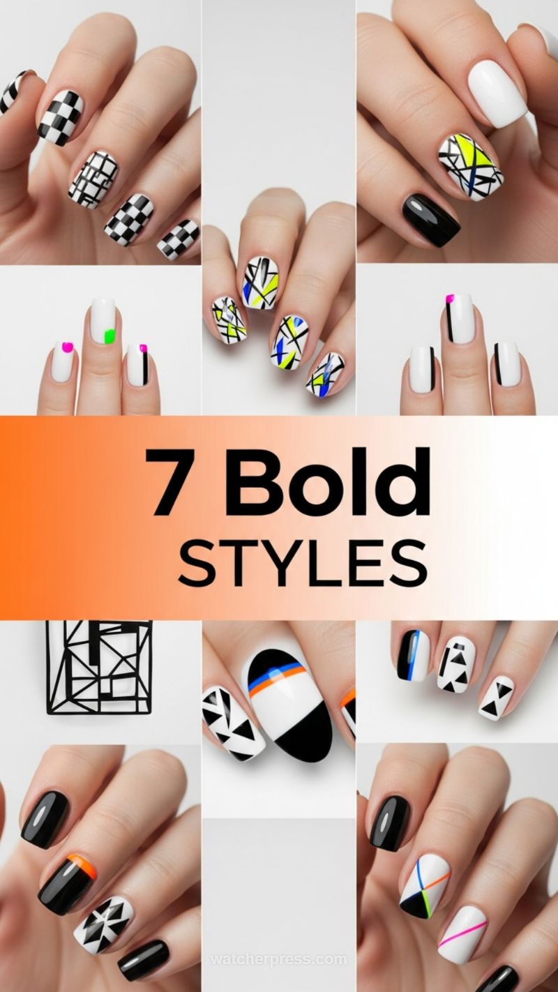 Monochrome Magic: 7 Bold, Geometric Black and White Styles