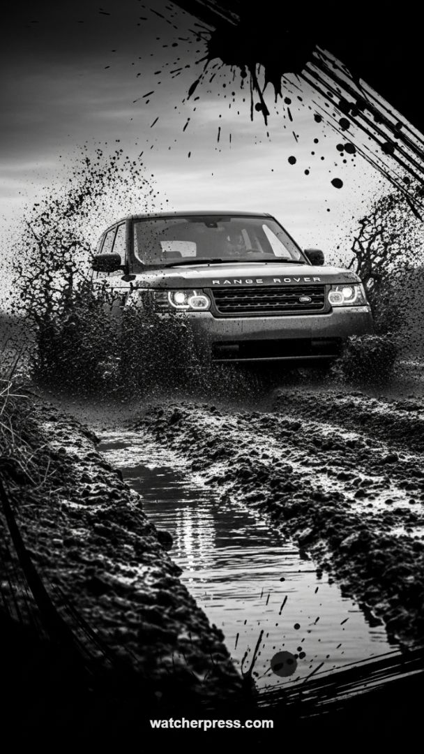 Monochrome Off-Road Power: High-Contrast Automotive Grit Wallpaper