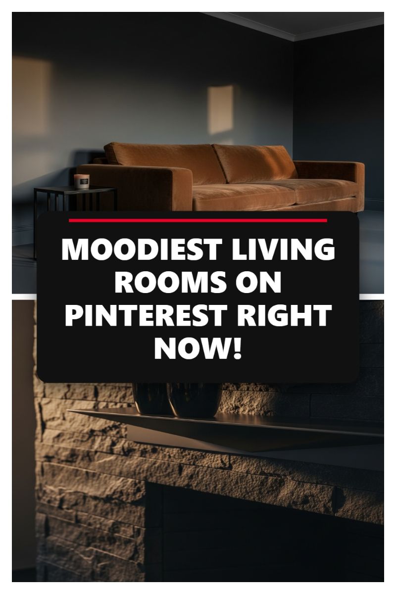 MOODIEST LIVING ROOMS ON PINTEREST RIGHT NOW!