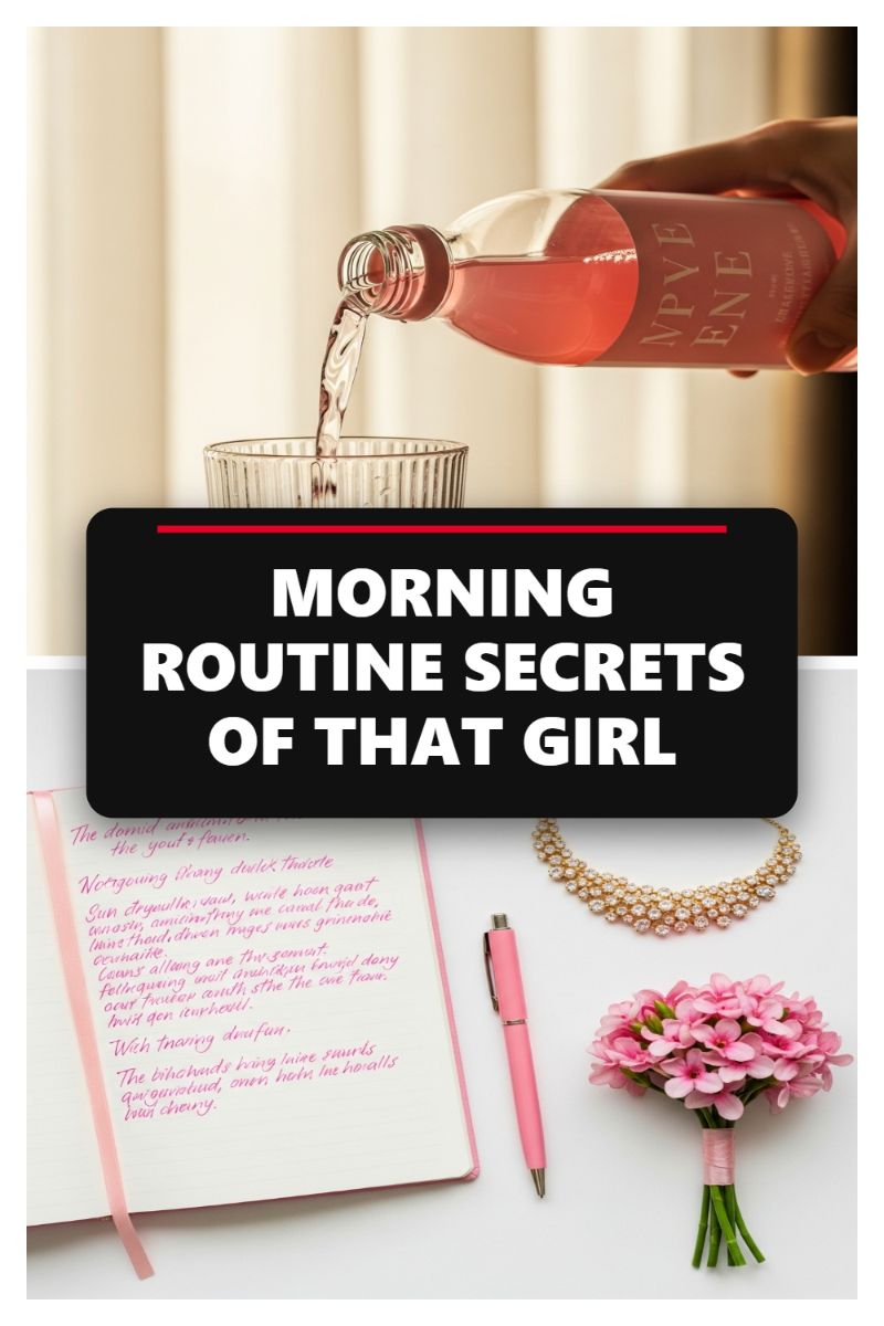 MORNING ROUTINE SECRETS OF THAT GIRL