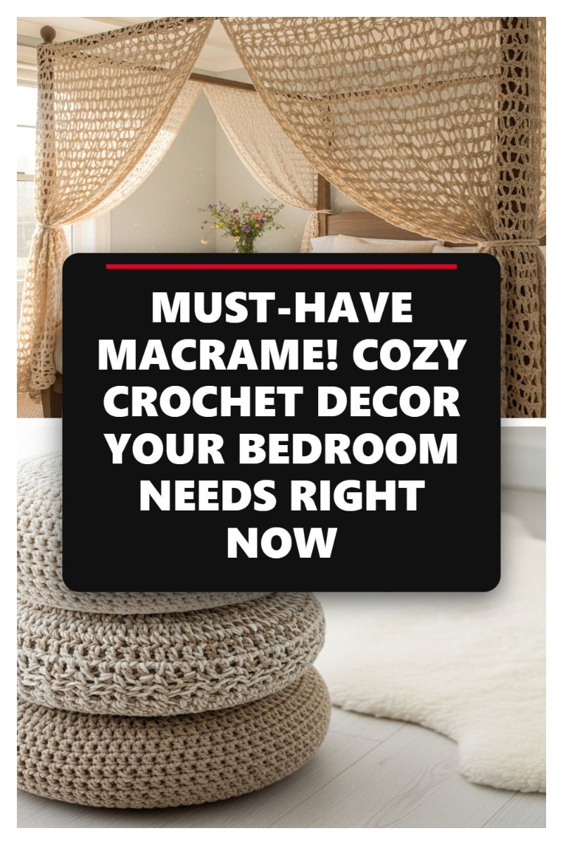 MUST-HAVE MACRAME! COZY CROCHET DECOR YOUR BEDROOM NEEDS RIGHT NOW