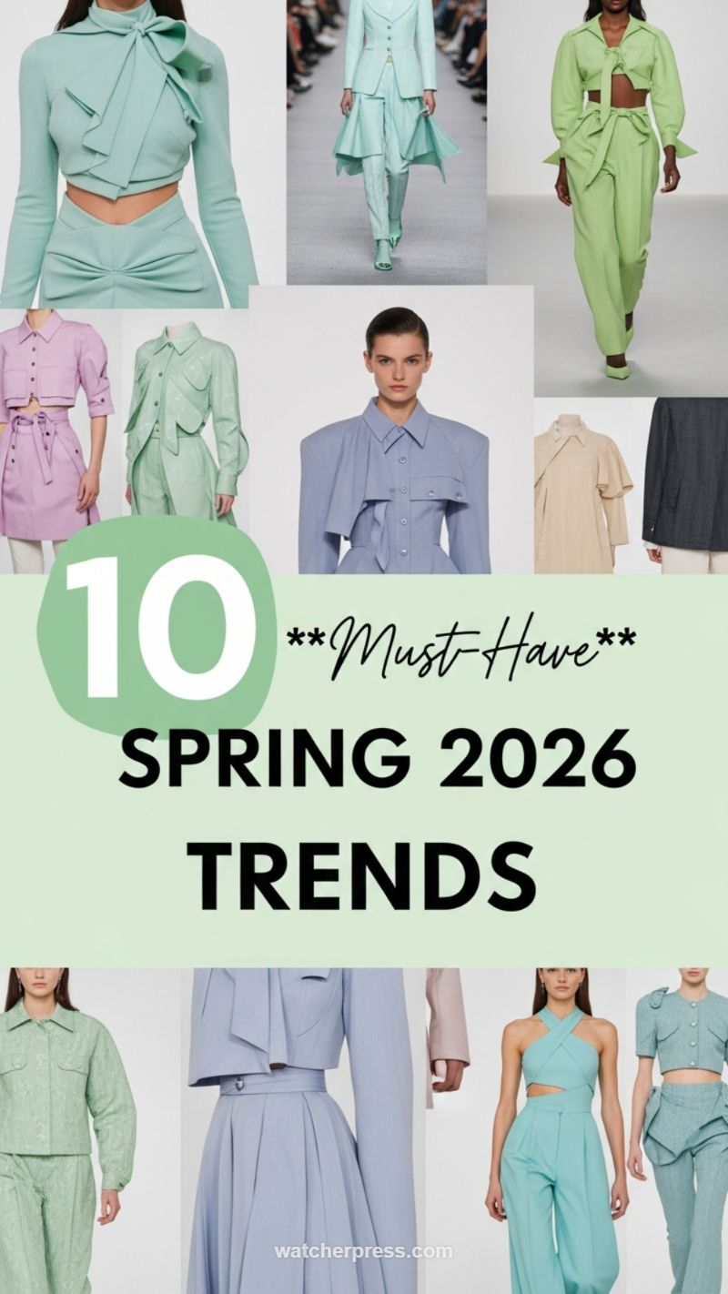 Must-Have Spring 2026 Trends