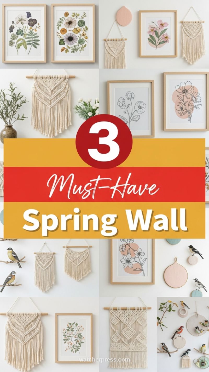 Must-Have Spring Wall Art