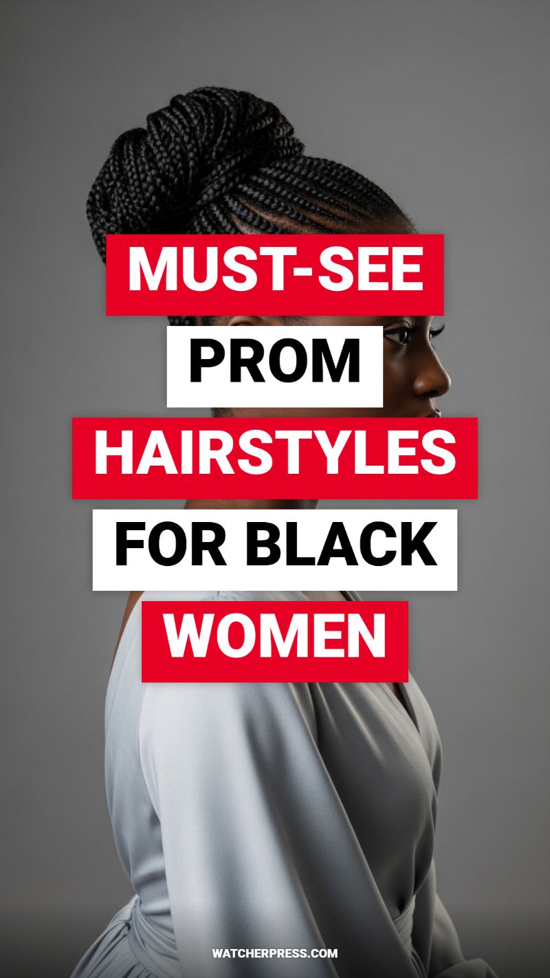 MUST-SEE PROM HAIRSTYLES FOR BLACK WOMEN