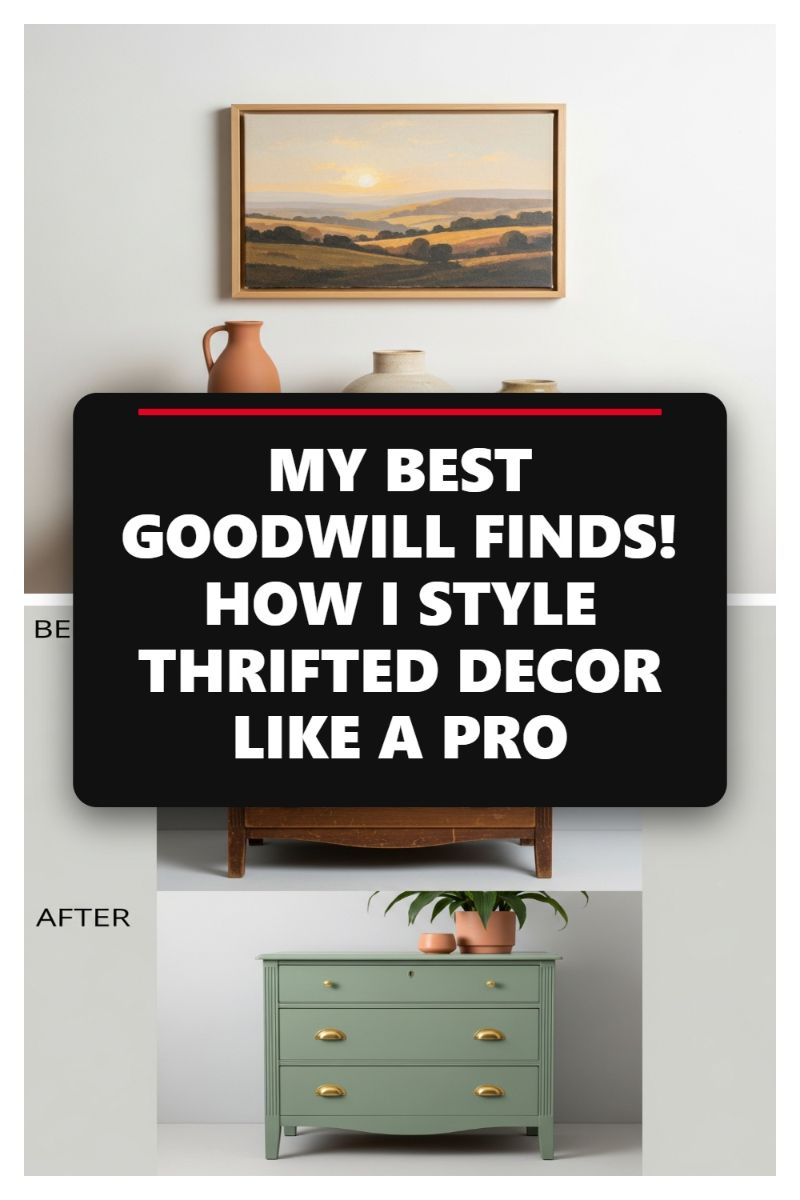 MY BEST GOODWILL FINDS! HOW I STYLE THRIFTED DECOR LIKE A PRO