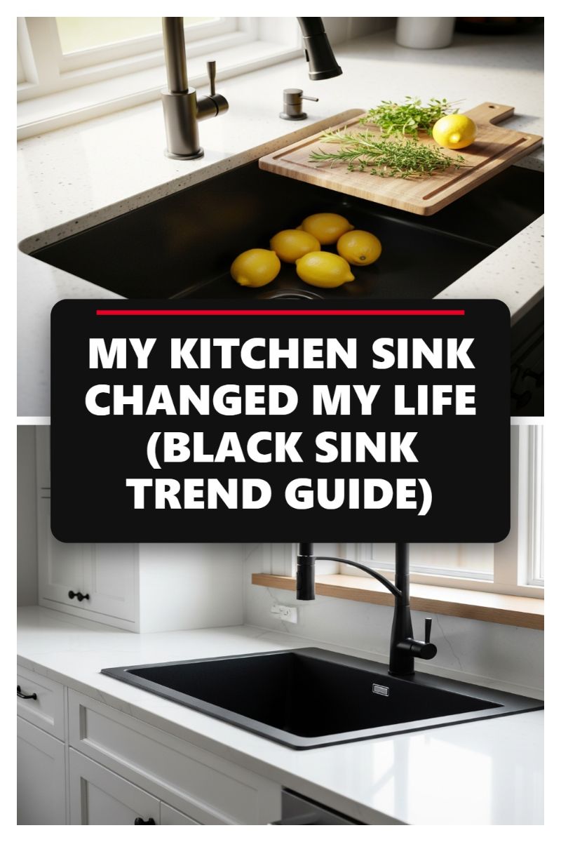 MY KITCHEN SINK CHANGED MY LIFE (BLACK SINK TREND GUIDE)