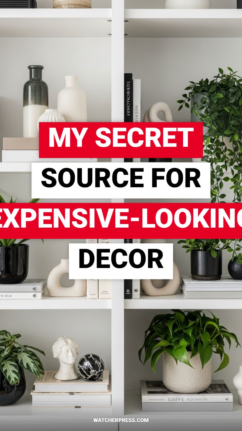MY SECRET SOURCE FOR EXPENSIVE-LOOKING DECOR