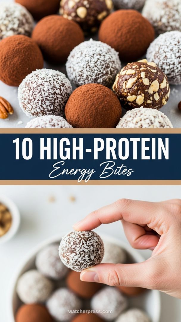 No-Bake High-Protein Energy Bites: The Ultimate 5-Minute Fat-Shredding Snack