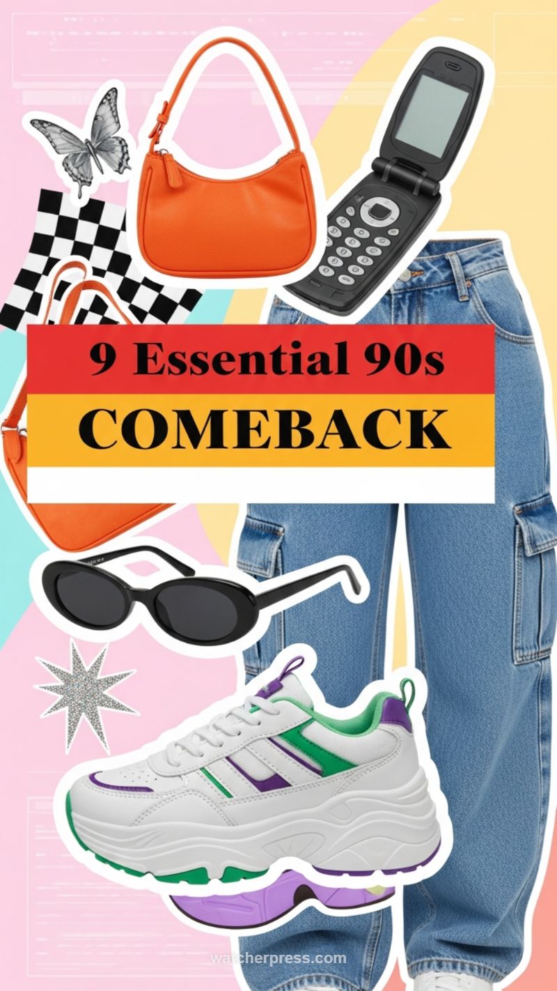 Nostalgia Reloaded: 9 Essential 90s Comeback Pieces