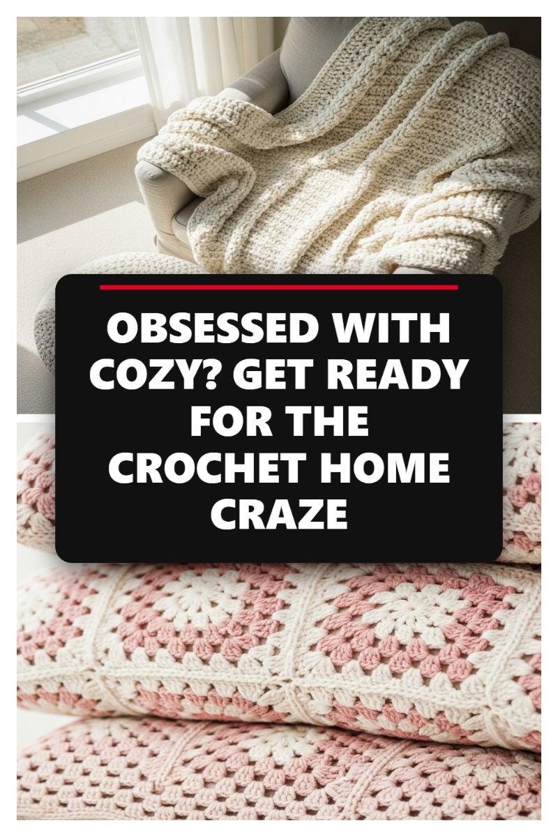 OBSESSED WITH COZY? GET READY FOR THE CROCHET HOME CRAZE