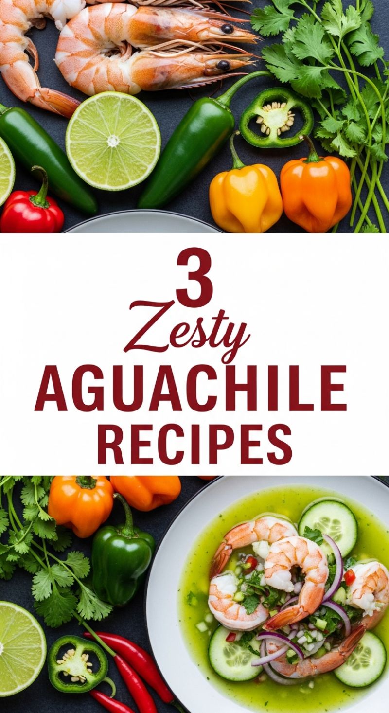 Ocean Fresh: 3 Zesty Aguachile Recipes