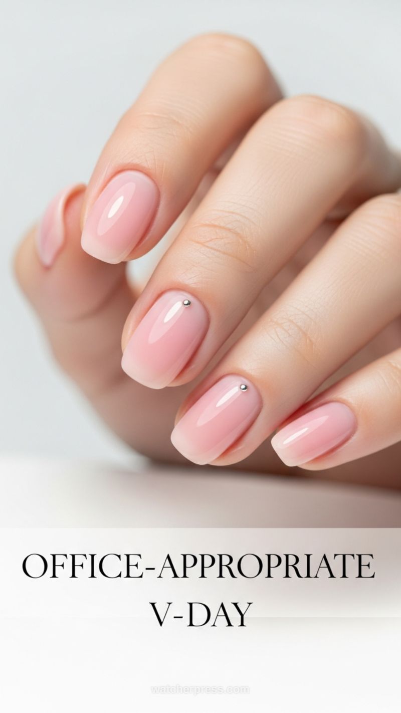 Office-Appropriate V-Day: Subtle Pink Dots