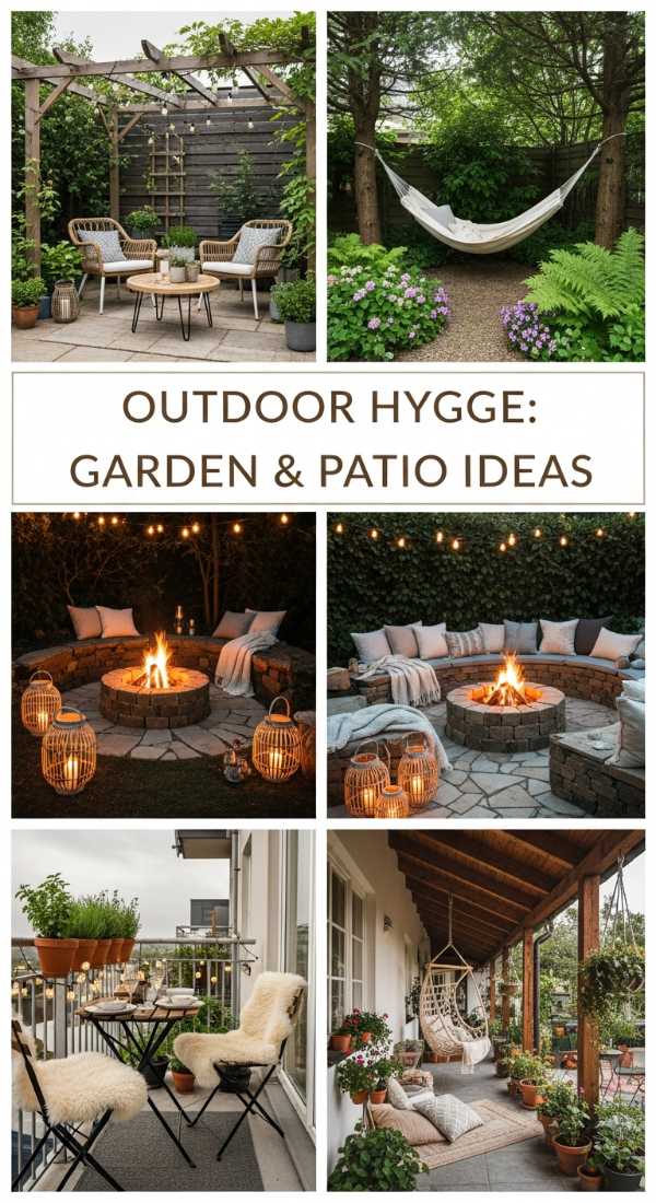Outdoor Hygge: Garden & Patio Ideas