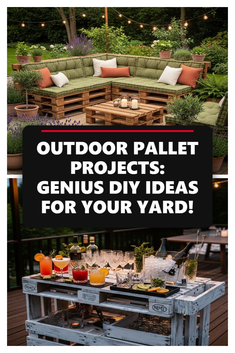 OUTDOOR PALLET PROJECTS: GENIUS DIY IDEAS FOR YOUR YARD!