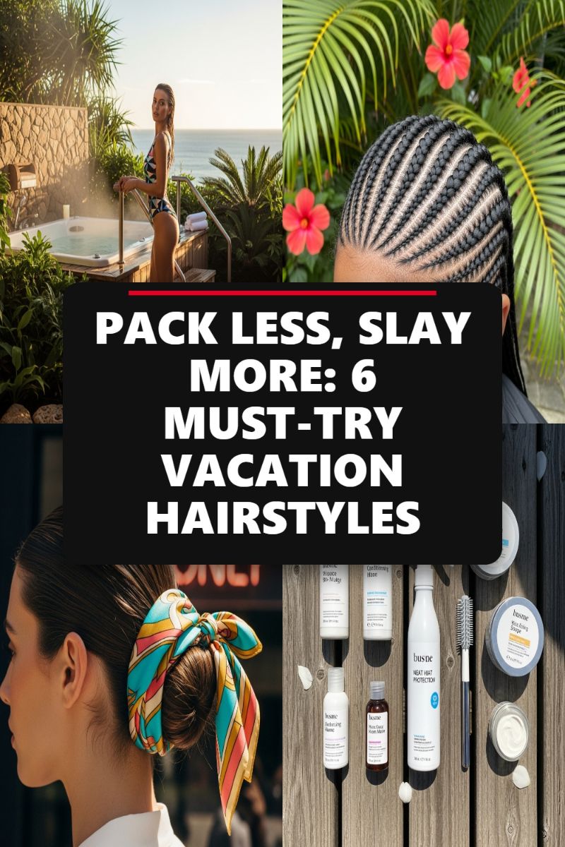 PACK LESS, SLAY MORE: 6 MUST-TRY VACATION HAIRSTYLES