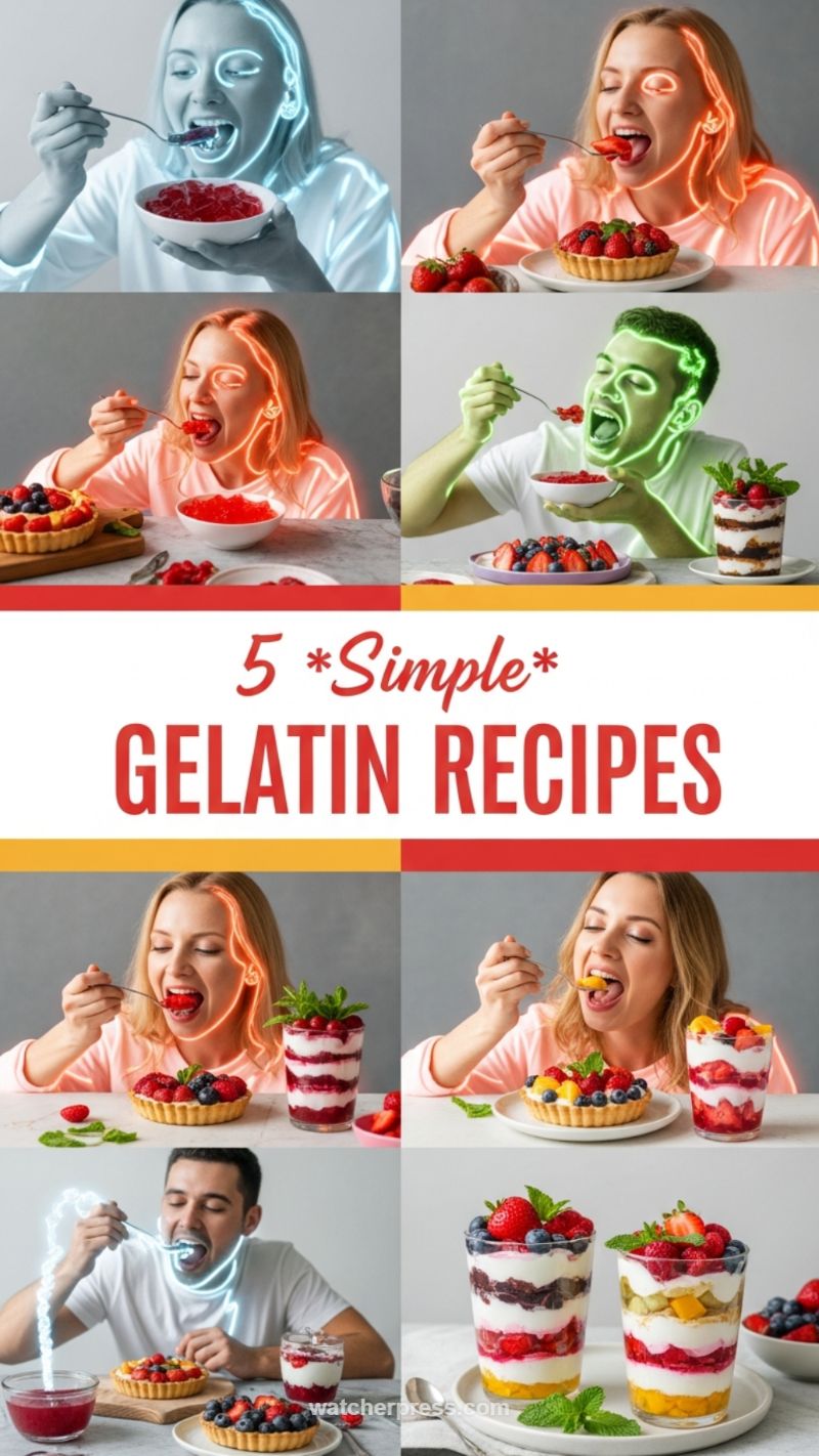 Pairing Perfection: Light Gelatin Recipes