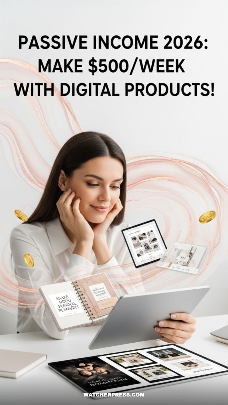 Passive Income Through Digital Products: Your Path to $500/Week
