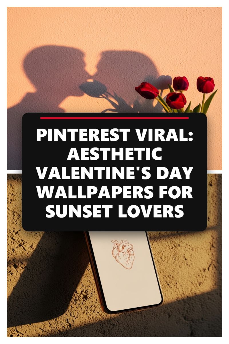 PINTEREST VIRAL: AESTHETIC VALENTINE'S DAY WALLPAPERS FOR SUNSET LOVERS