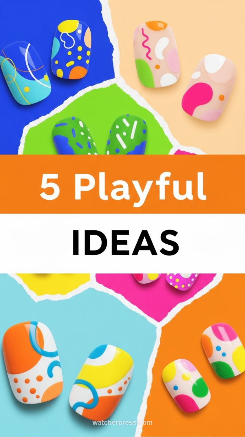 Pop Art Inspired: 5 Playful and Abstract Manicure Ideas